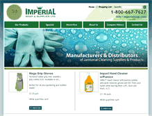 Tablet Screenshot of imperialsoap.com